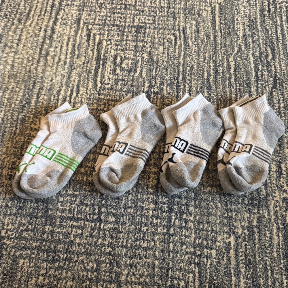 PUMA 9pc Youth Sock Bundle - Picture 2 of 4